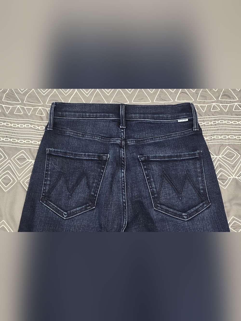 MOTHER High Waisted Rider Skimp Straight Leg Jeans Size 27 - Picture 4 of 9